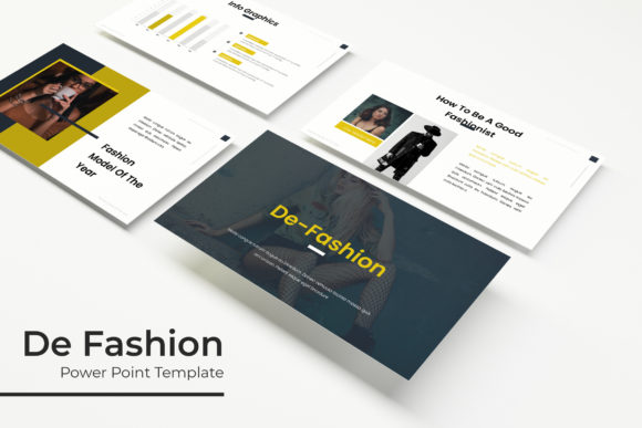 De Fashion Power Point Template: A Stylish and Versatile Solution for Your Presentations