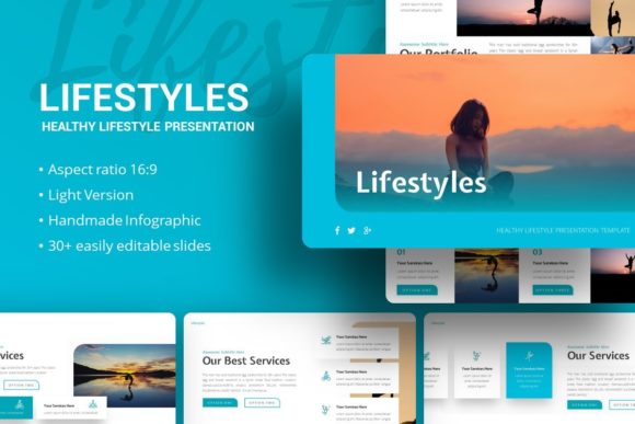 Evaluating Presentation Template - Lifestyles for Health and Wellness Projects
