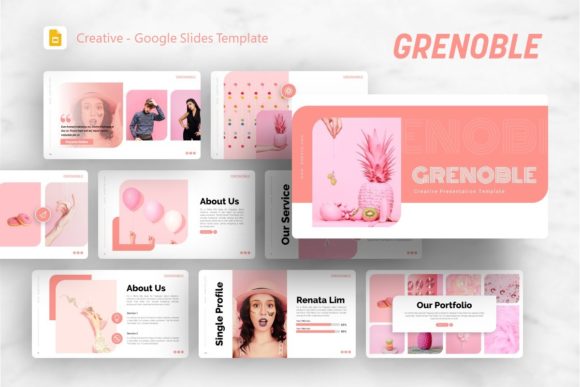 Evaluating the Grenoble Google Slides Template for Professional Presentations