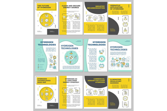 Hydrogen Technologies Brochure Template: Streamlining Clean Energy Communication