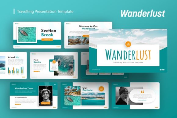 Presentation Template - Wanderlust: A Comprehensive Guide to Visual Storytelling