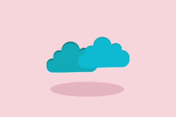 Strategic Use of Flat Icon - Cloud for Enhanced Visual Communication