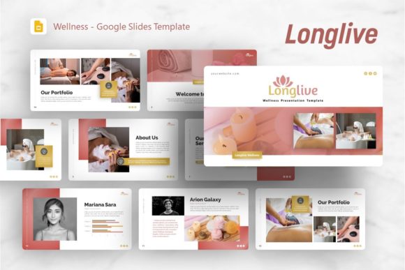 Unlock Creativity with Google Slides Template - Longlive