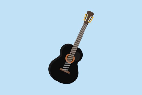 Unlock Your Creative Potential with Flat Icon - Guitar